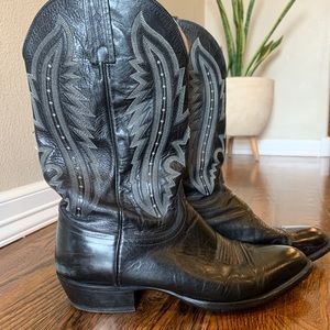 Lucchese 2000 Leather Western Men's Cowboy Boots